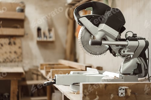 Preview: Circular saw blade for wood work in carpenter's shop