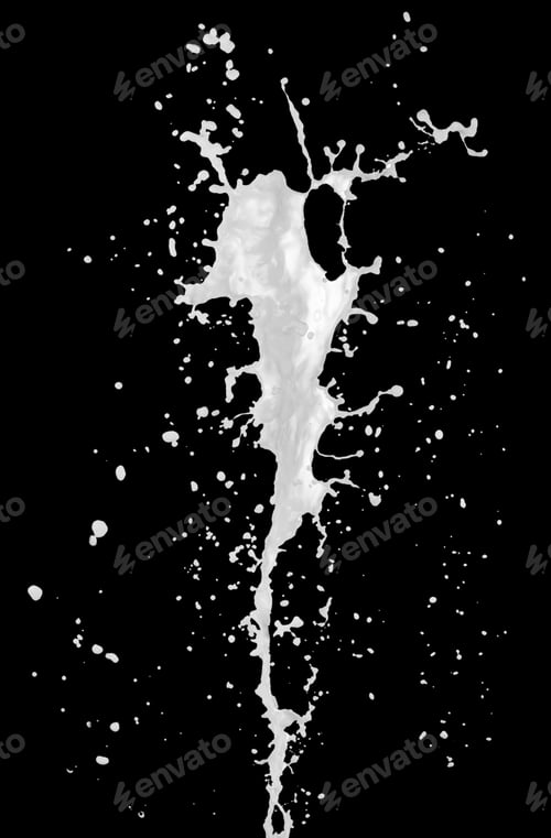 Preview: milk splash, splashing, exploding