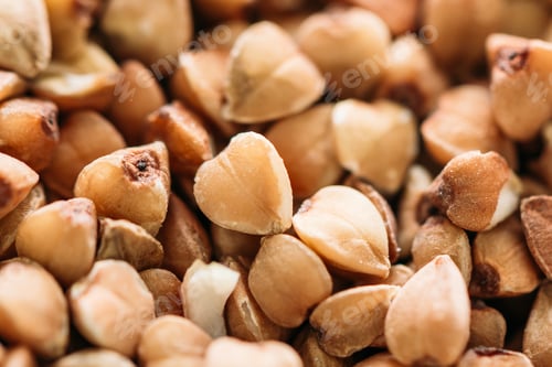 Preview: Buckwheat Background, Texture. Healthy Food.