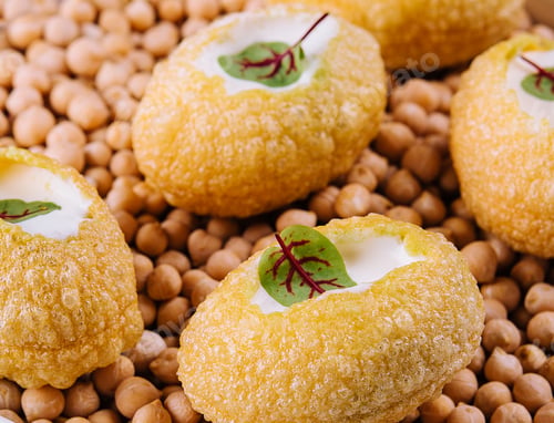 Preview: Sweet crunchy corn pads with yogurt