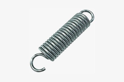 Preview: Multilayered helical spring with hook and ring