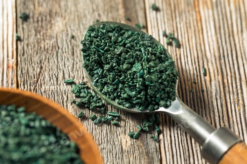 Preview: Raw Green Organic Algea Spirulina