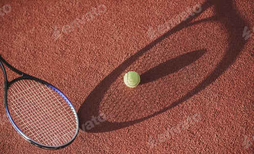 Preview: Tennis ball on court