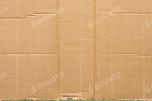 Preview: Brown corrugated cardboard texture, full frame