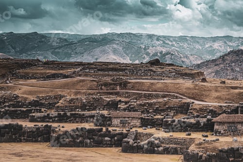 Preview: View of Saqsaywaman historical site