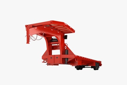 Preview: Heavy-Duty Gooseneck Car Hauler Trailer