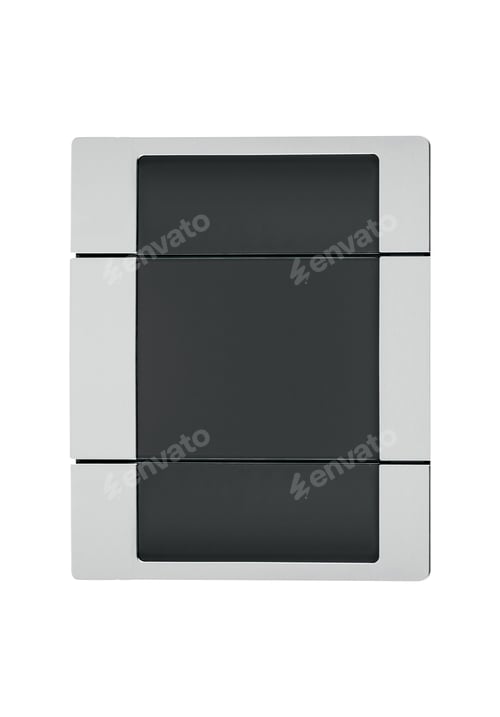 Preview: plastic organiser box isolated on white