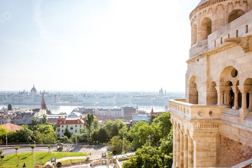 Preview: Cityscape view on Budapest