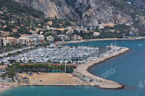 Preview: Menton village near italian border