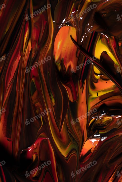 Preview: Mix of thick fresh paint