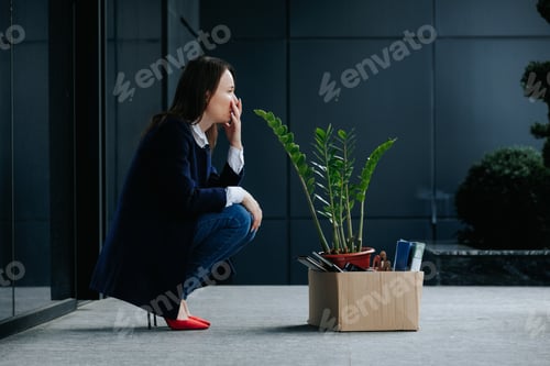 Preview: Sitting Down in Sorrow A Woman's Struggle with Job Loss
