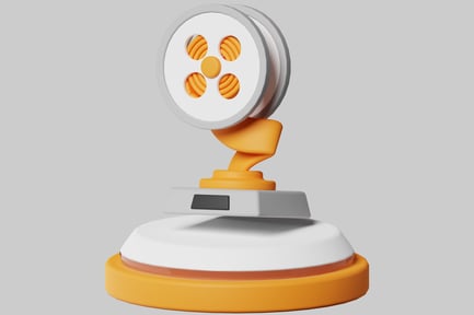 Preview: Abstract rendering of a trophy or award.