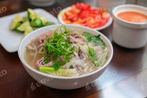 Preview: Vietnamese Beef Pho Noodle Soup in Hanoi