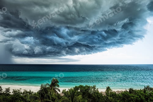Preview: Storm clouds over the sea