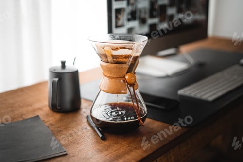 Preview: Chemex for brewing coffee,Coffee chemex pour over coffee maker and drip kettle