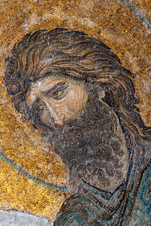 Preview: Mosaic inside Haghia Sophia Mosque, Istanbul