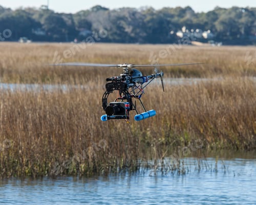 Preview: helicopter drone with camera