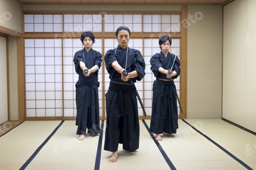 Preview: Samurai training in a traditional dojo in Tokyo