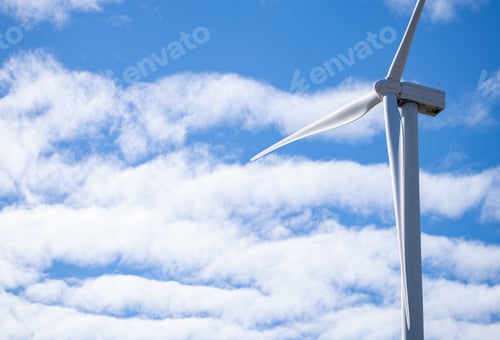 Preview: Wind energy and sustainable power generation with wind turbines, Eco-friendly solutions renewable