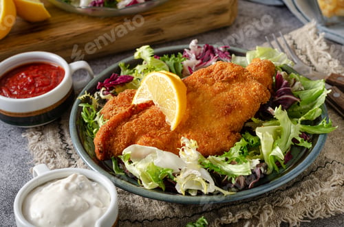 Preview: Delicious original schnitzel