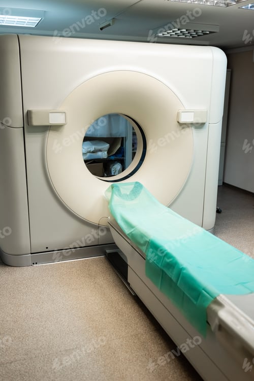 Preview: computed tomography machine in modern clinic