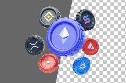 Preview: Altcoins 3D Icon