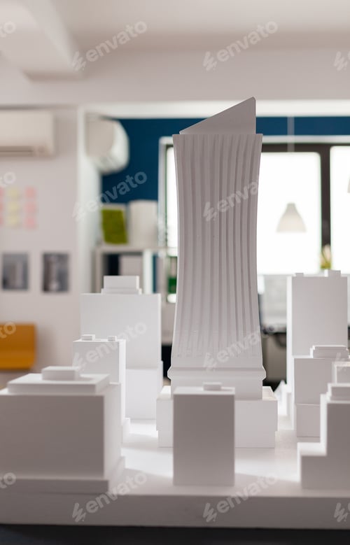 Preview: Empty room for architectural design and plans