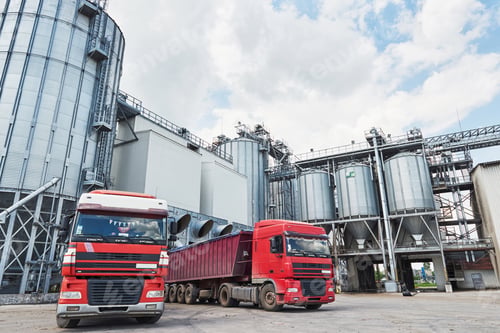 Preview: Agricultural Silo - Building Exterior, Storage and drying of grains, wheat, corn, soy