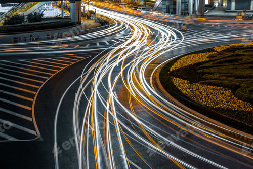 Preview: Car light trails