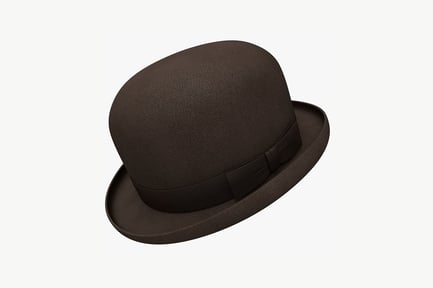 Preview: Felt fedora with black ribbon