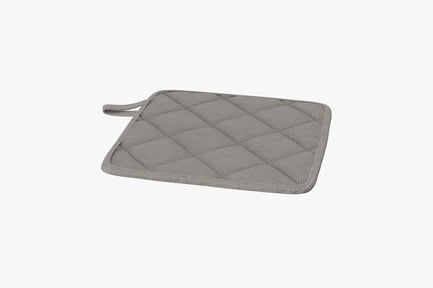 Preview: Gray Quilted Hot Pad Holder