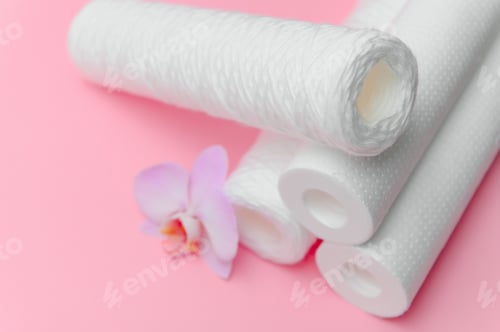 Preview: cartridges for water filter on pink