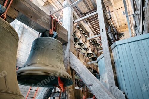 Preview: Bells mechanism of Cathedral of Mechelen