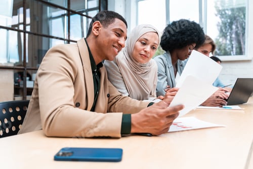 Preview: start up business team in the office