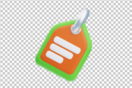 Preview: Tag 3D Icon