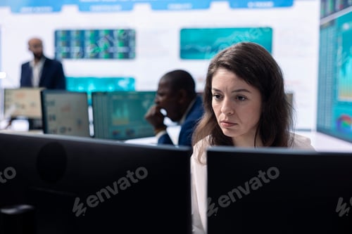 Preview: Company employee establishing project details and essential information
