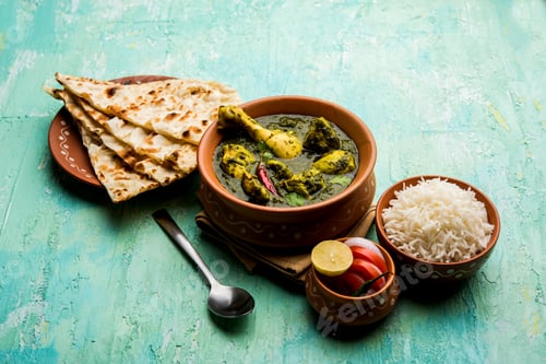 Preview: Palak or spinach Chicken or Murg Saagwala is an Indian Non vegetarian recipe