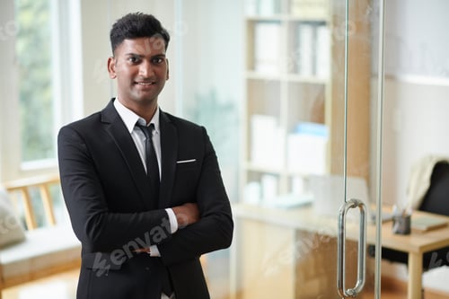 Preview: Smiling Confident Indian Entrepreneur