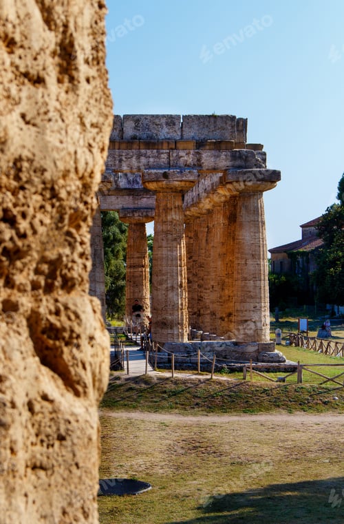 Preview: The greek Temple of Hera-II. Paestum, Italy