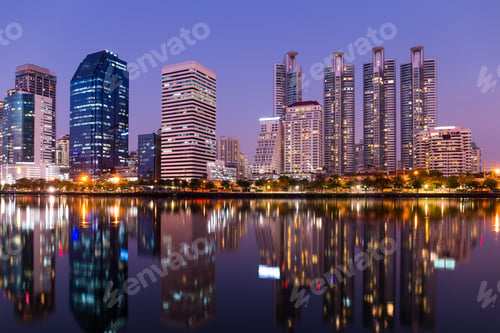 Preview: Bangkok city at night