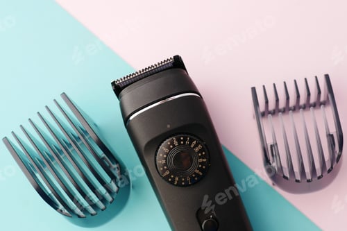 Preview: hair-clipper on close background close up