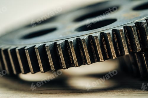 Preview: Gears from an old industrial machine
