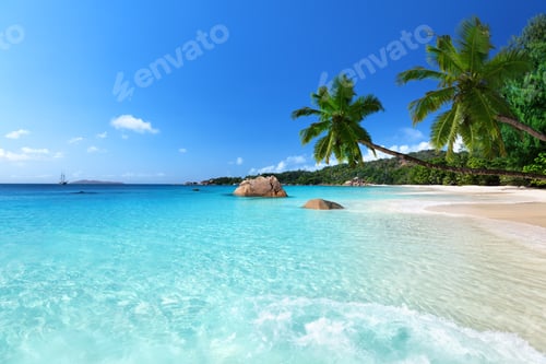 Preview: Anse Lazio Beach At Praslin Island, Seychelles