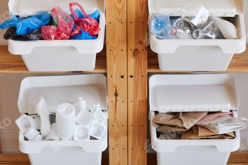 Preview: Storage Containers for Waste Sorting