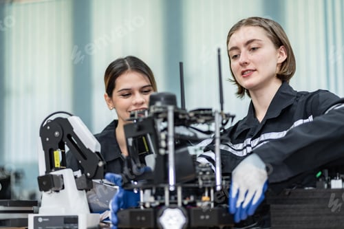 Preview: Team engineers practicing maintenance