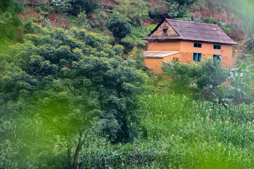 Preview: Nepalese Village house.