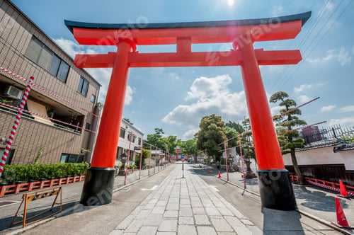 Preview: Wooden Torii Gates near Kyoto, Japan