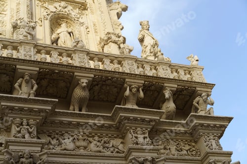 Preview: Lecce: Santa Croce church, in Baroque style