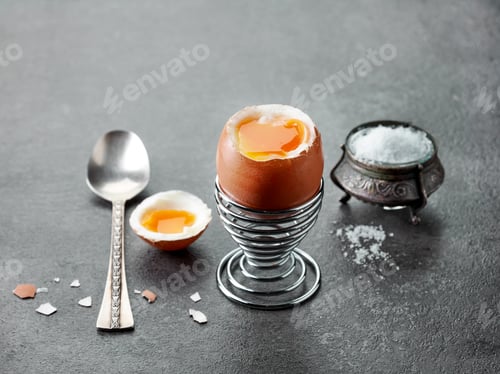 Preview: freshly boiled egg