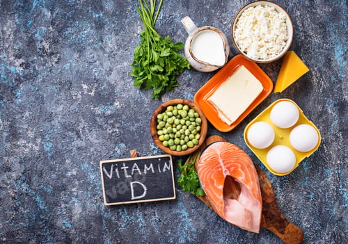 Preview: Healthy foods containing vitamin D
